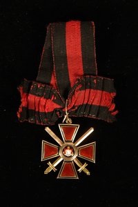 Riband and Badge of the Saint Vladimir ، الطبقة الرابعة ، القرن التاسع عشر