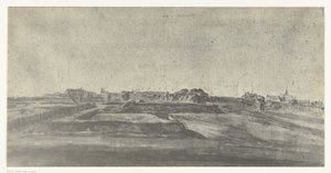 منظر لماستريخت ، 1672 صور لرسومات الغزو الفرنسي لهولندا عام 1672 بواسطة آدم فرانس فان دير ميولين محفوظة في مصنع جوبيلين (عنوان السلسلة) بواسطة فرير مورو