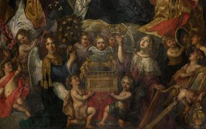 كنيسة الرعية (كنيسة القديس والبورجا). لوحة. نيكولاس ديليميكير. بواسطة أو Liemaecker Nicolaas de Liemakere