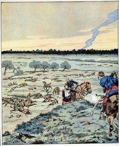 البوارج؟ ليس هناك المزيد! رد جنرال على ضابط كان يدعي التعزيزات في معركة Reischoffen ، المعروف بواجبه الثقيل في عام 1870. رسم توضيحي لأيوب (جاك ماري جاستون أونفراي وبريفيل) (جاك ماري) (1858-1931) بواسطة اسم مستعار لـ Onfray de Breville Jacques Job