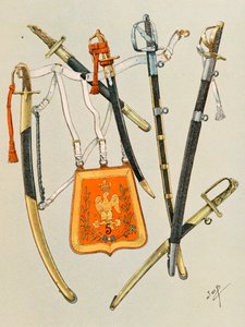 جاك ماري غاستون أونفروي دي بريفيل ديت جوب (1858-1931) - زي القوات الفرنسية في جميع الأوقات: أسلحة القوات ، المجموعة 1 ، مجموعة خاصة بواسطة اسم مستعار لـ Onfray de Breville Jacques Job