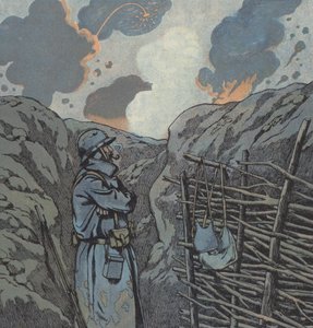 الحرب العظمى 1914-1918 (لون ليثو) بواسطة اسم مستعار لـ Onfray de Breville Jacques Job