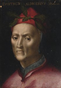 صورة لدانتي أليغيري 1265-1321 بواسطة النصف الثاني من القرن السادس عشر. إيطالي