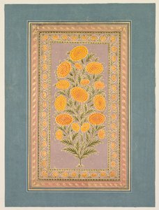 القطيفة المزهرة بواسطة style of Hunhar II