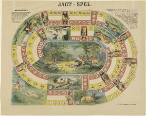 Jagt-Spel (العنوان على الكائن) بواسطة ودوي الياس سبانير وزنك
