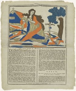 حياة القديسة مريم المجدلية (العنوان على وجوه) بواسطة weduwe H. Bontamps