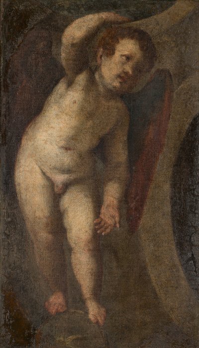 A Standing Putto، c.1548-88 (زيت على قماش) بواسطة فيرونيز