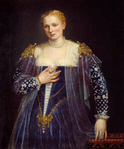 صورة للوحة ناني الجميلة التي رسمها باولو فيرونيزي (1528-1588) من القرن السادس عشر. 1،19x1،03 م بواسطة فيرونيز