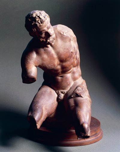 عاري ذكر ، حوالي 1572 ، بواسطة جيامبولونيا (1529-1608) ، منحوتة من الطين ، 38.5 سم بواسطة Giambologna