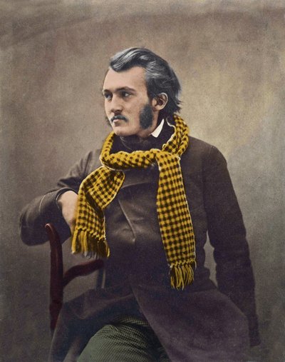غوستاف دوري (1832-1883) بواسطة فيليكس نادار - تلوين لاحقًا بواسطة نادار