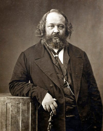 صورة ميشيل باكونين (باكونين) (1814-1876) ، فوضوي روسي "" صورة ميخائيل ألكسندروفيتش باكونين (1814-1876) بواسطة نادار ، غاسبار-فيليكس (1820-1910) ، حوالي 1860 - صورة الألبومين - مجموعة خاصة بواسطة نادار