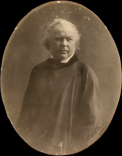 صورة للرسام Honorè Daumier (b / w photo) بواسطة نادار