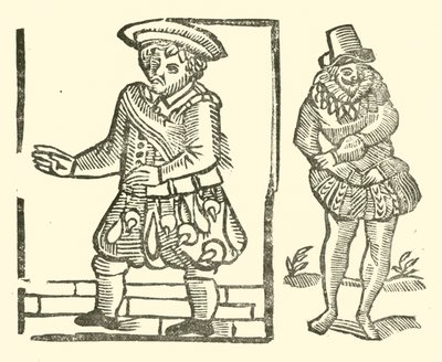 رسم توضيحي لـ Roxburghe Ballads (نقش خشبي) بواسطة (بعد) المدرسة الإنجليزية