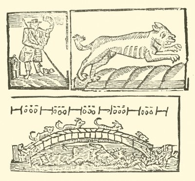 رسم توضيحي لـ Roxburghe Ballads (نقش خشبي) بواسطة (بعد) المدرسة الإنجليزية