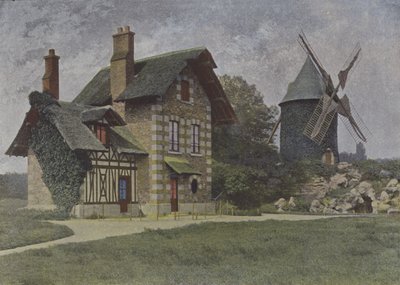 Bois de Boulogne، the Moulin (صورة ملونة) بواسطة (بعد) مصور فرنسي