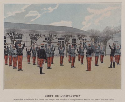 لاول مرة de L'Instruction (صورة ملونة) بواسطة (بعد) مصور فرنسي