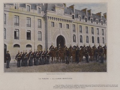La Parade ، La Garde Montante (صورة ملونة) بواسطة (بعد) مصور فرنسي