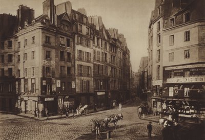 المكان القديم Maubert (صورة b / w) بواسطة (بعد) مصور فرنسي