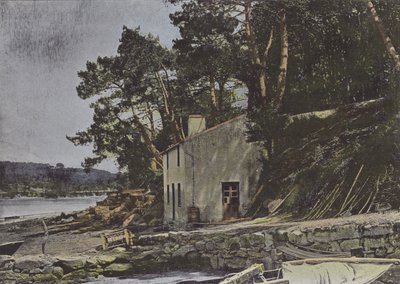 Le Loch ، a Auray (صورة ملونة) بواسطة (بعد) مصور فرنسي