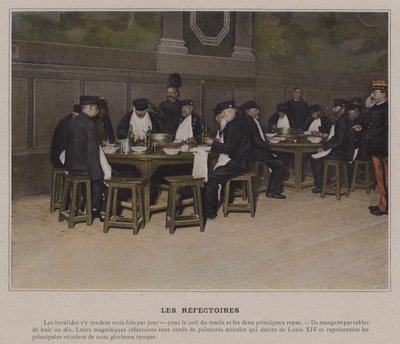 Les Refectoires (صورة ملونة) بواسطة (بعد) مصور فرنسي