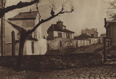 L'impasse de l'Essai ، Marche-aux-chevaux ، منطقة Saint-Marcel (b / w photo) بواسطة (بعد) مصور فرنسي
