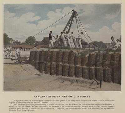 مناورات Chevre a Haubans (صورة ملونة) بواسطة (بعد) مصور فرنسي