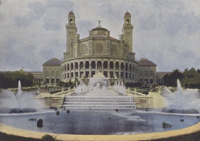 باريس ، لو تروكاديرو (صورة ملونة) بواسطة (بعد) مصور فرنسي