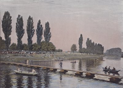 Pontonniers (صورة ملونة) بواسطة (بعد) مصور فرنسي