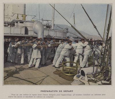 Preparatifs de Departement (صورة ملونة) بواسطة (بعد) مصور فرنسي