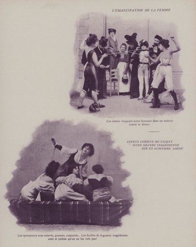 تحرير المرأة (b / w photo) بواسطة (بعد) مصور فرنسي