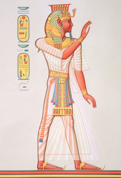 7746 ج 1. & f.8 صورة لرمسيس الثالث (1184-1153 قبل الميلاد) من "Histoire de l