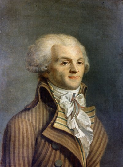 صورة ماكسيميليان ماري إيزيدور بواسطة روبسبير (1758-1794) ، سياسي فرنسي. بواسطة (بعد) المدرسة الفرنسية