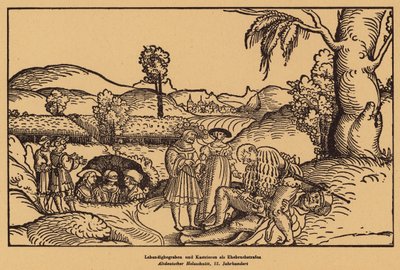 الدفن حياً والإخصاء: عقوبات الزنا بواسطة (بعد) المدرسة الألمانية