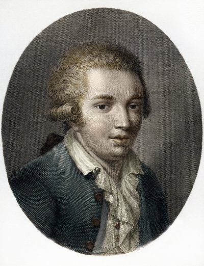 صورة للملحن الإيطالي دومينيكو سيماروسا (1749-1801) (صورة للملحن الإيطالي دومينيكو سيماروسا (1749-1801)، ملحن إيطالي) مجموعة خاصة بواسطة (بعد) المدرسة الإيطالية