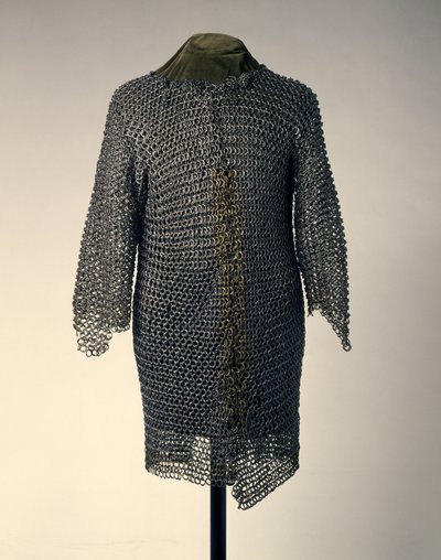 Mail Coat، c.1550-1650 (الفولاذ وسبائك النحاس) بواسطة (attr.to) المدرسة العثمانية