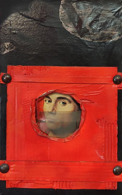 جي سي ريكاردي، بريف كورسا، 1986، تقنية مختلطة، 60x80، إيطاليا. بواسطة جيان كارلو ريكاردي