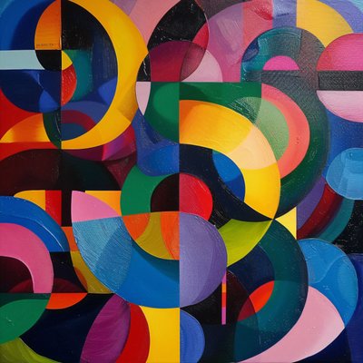  ديكور حائط فني عصري للمطبوعات ذات خلفية رسم انطباعية بواسطة فشتالي عبد الرحيم