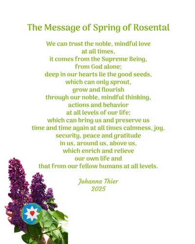 The Message of Spring of Rosental بواسطة جوانا ثير