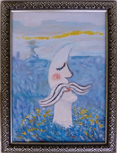 صورة القمر بواسطة 