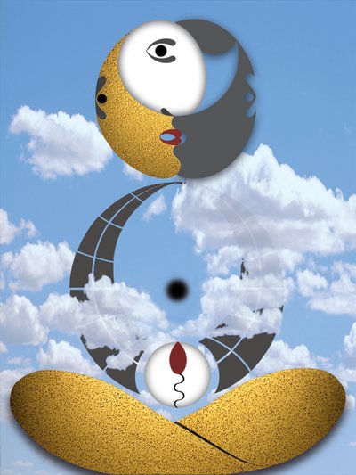 إيماءة التأشير (I) (من سلسلة: برينز فوغلفري) بواسطة 