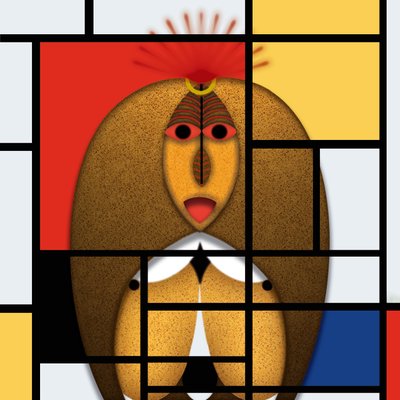 Lockdown (XXIII) - (aus der Serie Animal Rationale) بواسطة 