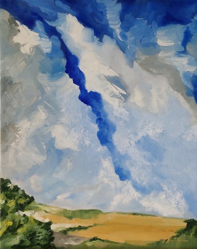 سماء الصيف بواسطة 