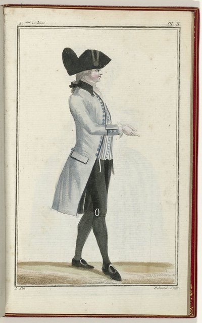 Cabinet des Modes or New Modes ، 1 سبتمبر 1786 ، رر. ثانيًا بواسطة 