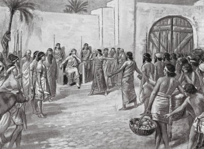 المحاكمة أمام حمورابي (ليثو) بواسطة AC ويذرستون