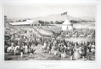 تتويج الجنرال فوستين سولوك (1785-1867) إمبراطورًا لهايتي بواسطة أ (بعد) هارتمان