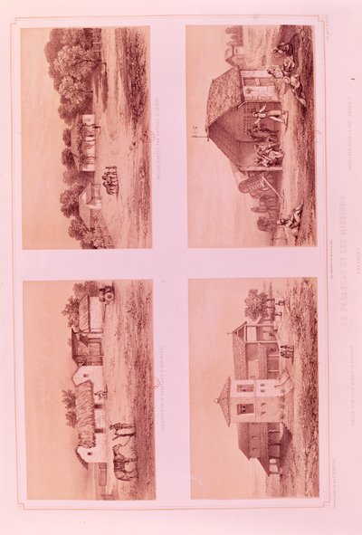 باراغواي ومهماتها ، نقشها فريدريك سوريو (1807-71) (ليثو) بواسطة أ. ديميرساي