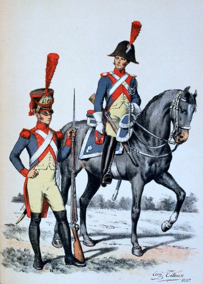 الدرك الإمبراطوري في باريس ، 1813 1887 بواسطة A. Lemercier