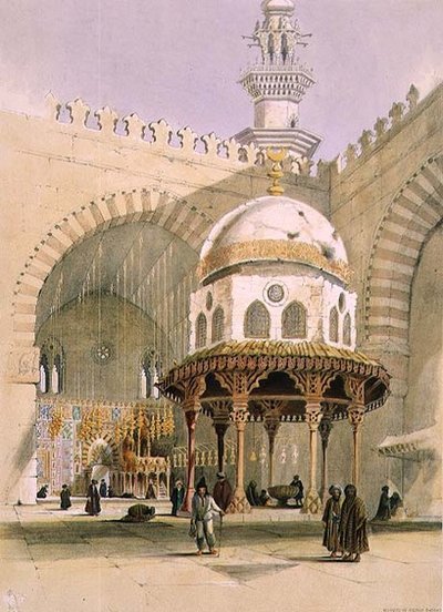 مسجد السلطان حسن بالقاهرة. 1846 (ليثو) بواسطة أ.مارجريتا بور