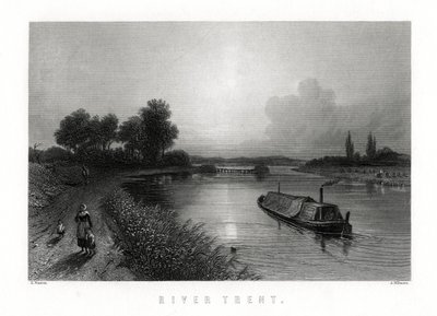 نهر ترينت ، إنجلترا ، 1883. بواسطة ويلمور