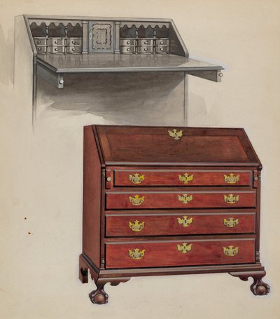 طاولة مكتب بواسطة آرون ديرمانسكي